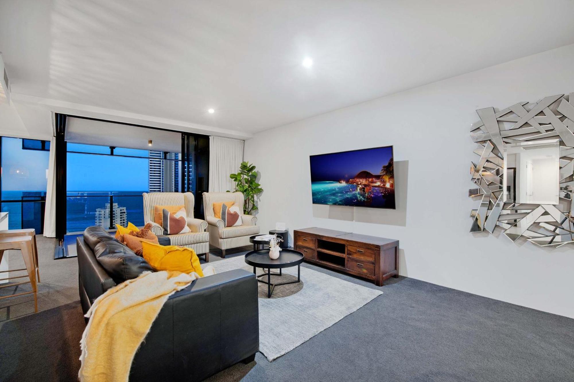 Ocean View Apartments With Balcony - Circle On Cavill - Central Location! - Self Contained & Privately Managed Gold Coast Luaran gambar