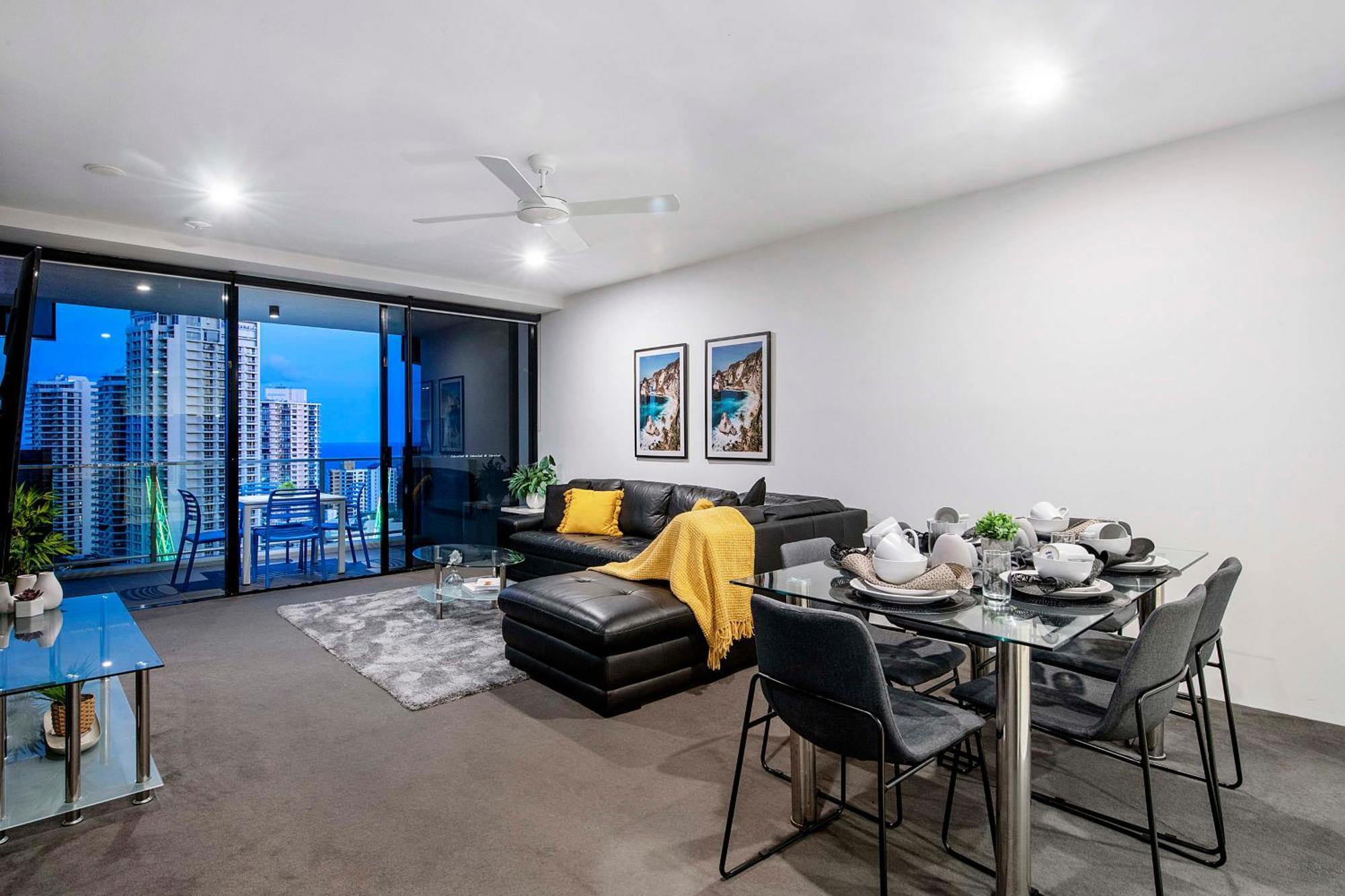 Ocean View Apartments With Balcony - Circle On Cavill - Central Location! - Self Contained & Privately Managed Gold Coast Luaran gambar