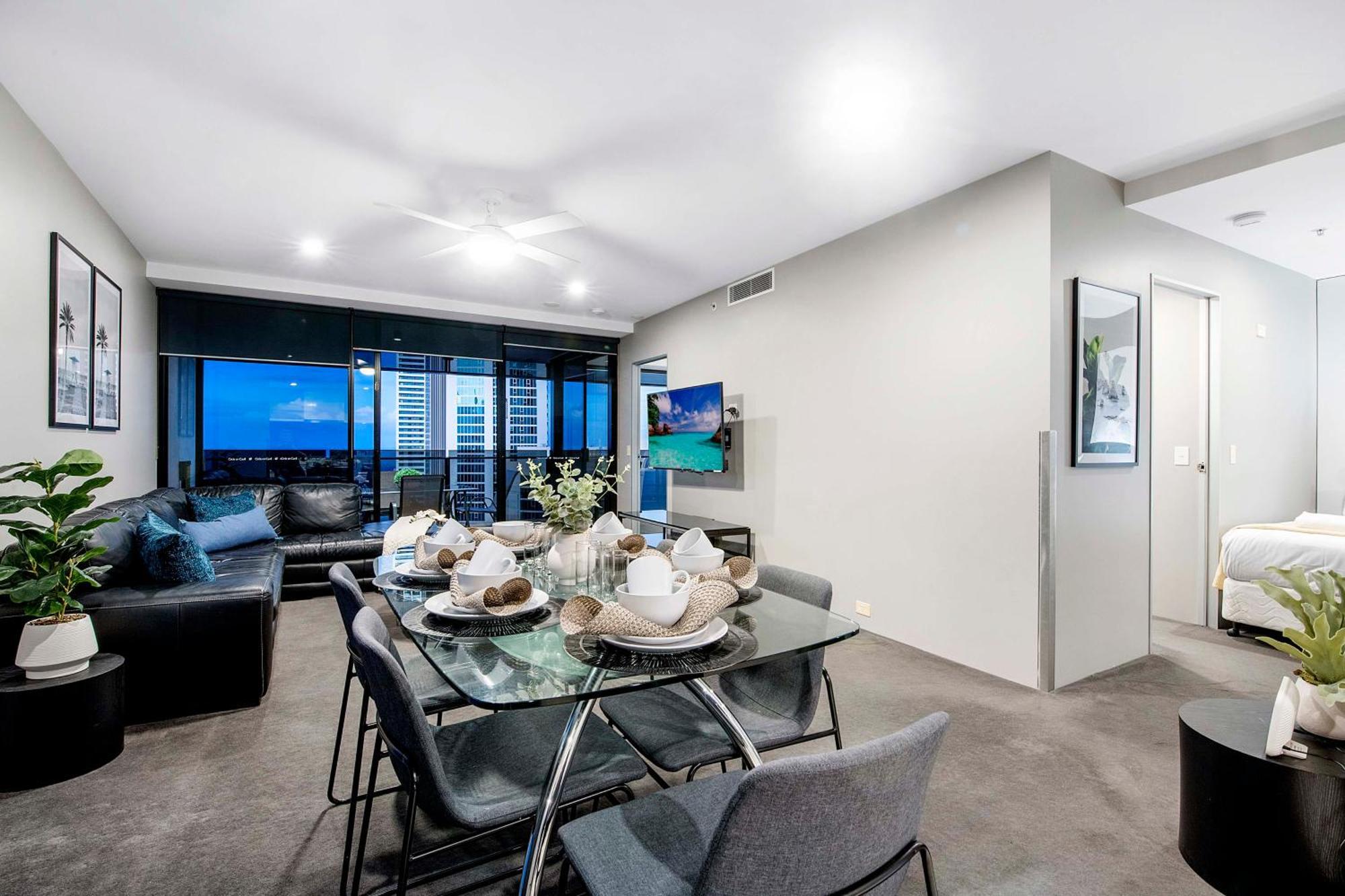 Ocean View Apartments With Balcony - Circle On Cavill - Central Location! - Self Contained & Privately Managed Gold Coast Luaran gambar