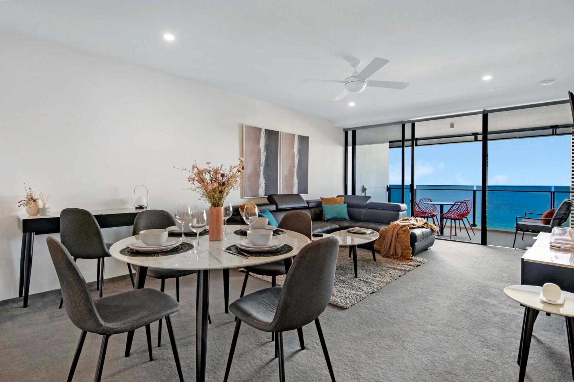 Ocean View Apartments With Balcony - Circle On Cavill - Central Location! - Self Contained & Privately Managed Gold Coast Luaran gambar