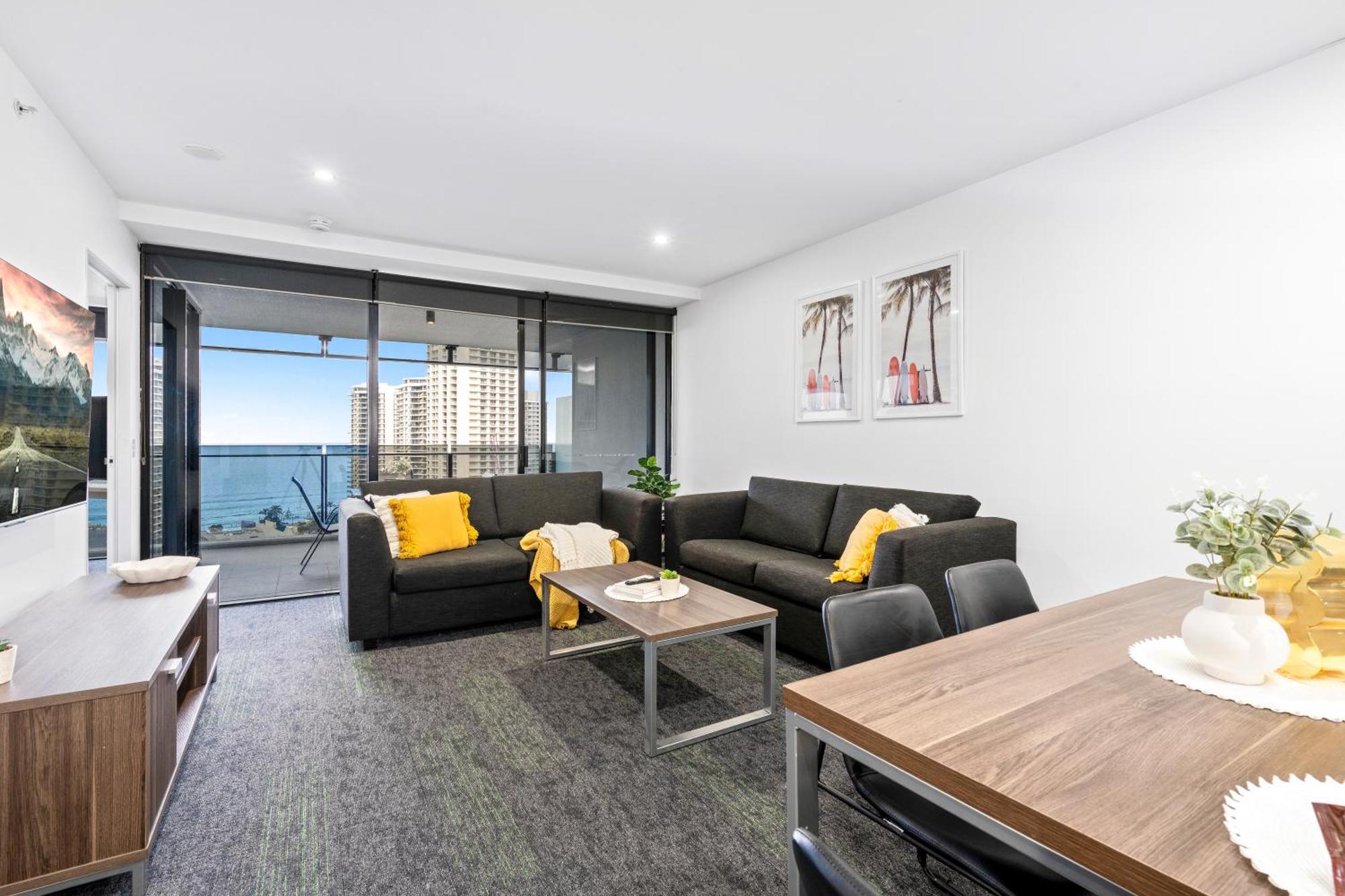 Ocean View Apartments With Balcony - Circle On Cavill - Central Location! - Self Contained & Privately Managed Gold Coast Luaran gambar